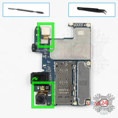 Cómo desmontar Samsung Galaxy M11 SM-M115, Paso 16/1