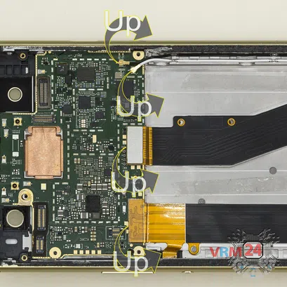 Cómo desmontar Sony Xperia XA2 Ultra, Paso 15/2