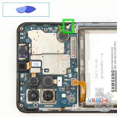 How to disassemble Samsung Galaxy M32 SM-M325, Step 9/1