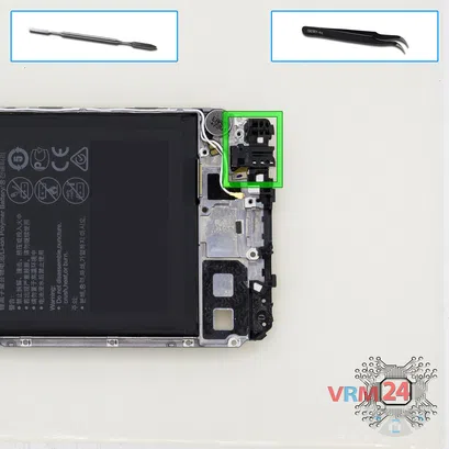 How to disassemble Huawei P10 Plus, Step 11/1