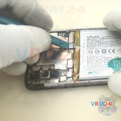 How to disassemble vivo Y17, Step 8/2