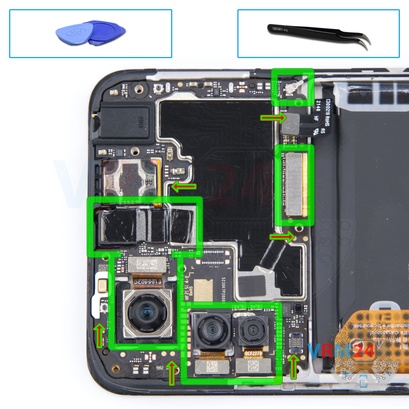 How to disassemble Xiaomi POCO M4 Pro, Step 12/1