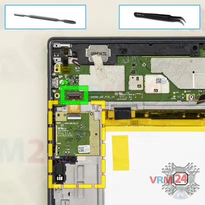 Как разобрать Lenovo Tab 4 Plus TB-X704L, Шаг 11/1