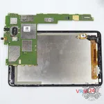 How to disassemble Alcatel OT PIXI 8 9005X, Step 5/2