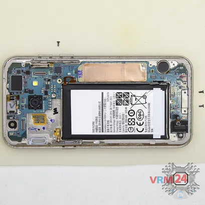 How to disassemble Samsung Galaxy A3 (2017) SM-A320, Step 10/2