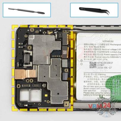 How to disassemble vivo V9 Youth, Step 18/1