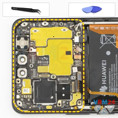 How to disassemble Huawei Nova 14 Pro, Step 20/1