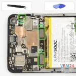 How to disassemble Oppo Reno7 4G, Step 13/1