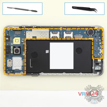 How to disassemble Samsung Galaxy J7 (2016) SM-J710, Step 7/1