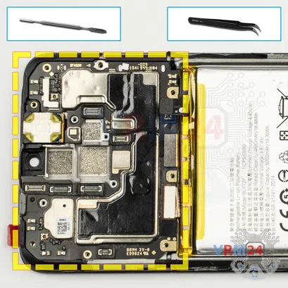 Como desmontar Oppo A5 (2020) por si mesmo, Passo 17/1