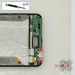 How to disassemble HTC Desire 820, Step 7/1