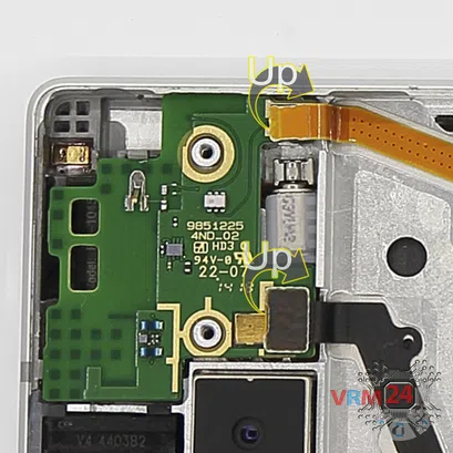 Cómo desmontar Nokia Lumia 930 RM-1045, Paso 7/2