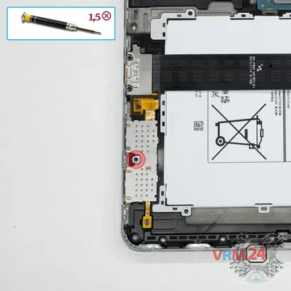 Cómo desmontar Samsung Galaxy Note Pro 12.2'' SM-P905, Paso 6/1