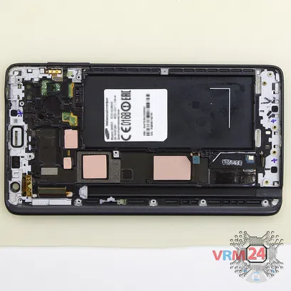 Cómo desmontar Samsung Galaxy Note Edge SM-N915, Paso 12/1