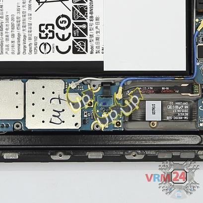 How to disassemble Samsung Galaxy Note 5 SM-N920, Step 5/6