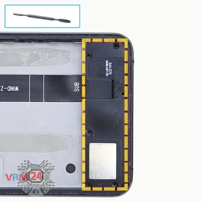 How to disassemble Meizu U10 U680, Step 6/1