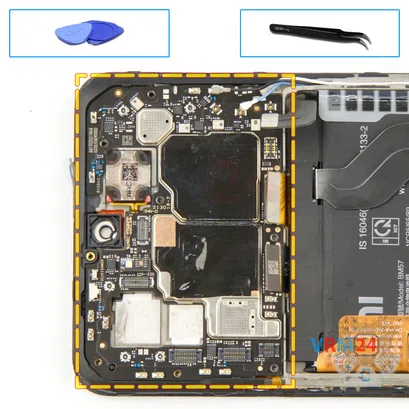 How to disassemble Xiaomi Poco X3 GT, Step 15/1
