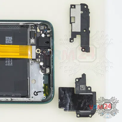 Como desmontar Xiaomi Redmi Note 8 Pro por si mesmo, Passo 10/2