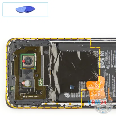 Как разобрать Huawei Nova 12i, Шаг 5/1