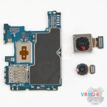 How to disassemble Samsung Galaxy A55 SM-A556, Step 17/2
