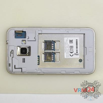 How to disassemble Samsung Galaxy J1 (2016) SM-J120, Step 4/4