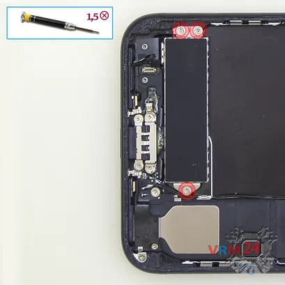 Como desmontar Apple iPhone 7 Plus por si mesmo, Passo 11/1