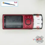 How to disassemble Nokia 6700 slide RM-576, Step 5/1