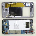 How to disassemble Samsung Galaxy A7 (2016) SM-A710, Step 4/2
