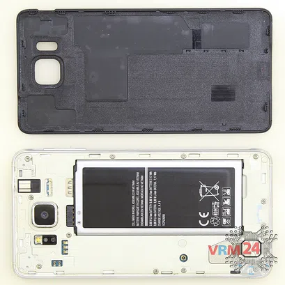 How to disassemble Samsung Galaxy Alpha SM-G850, Step 2/2