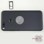 Как разобрать Xiaomi Mi 5X, Шаг 1/2