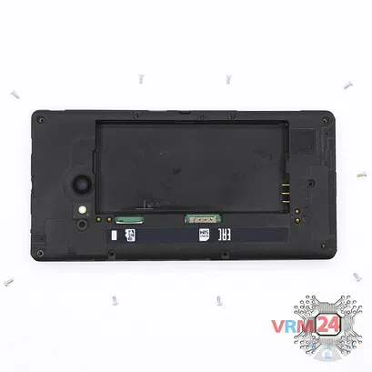 How to disassemble Nokia Lumia 735 RM-1038, Step 3/2