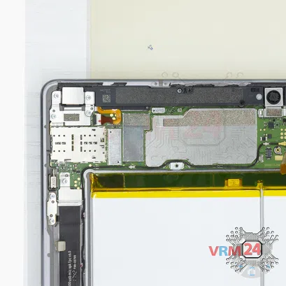 How to disassemble Huawei MediaPad M3 Lite 10'', Step 8/2