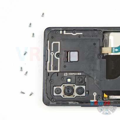 Cómo desmontar Samsung Galaxy A71 5G SM-A7160, Paso 4/2