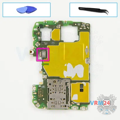 How to disassemble HONOR X8, Step 18/2