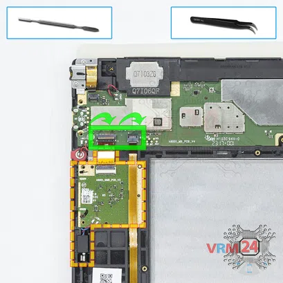 Cómo desmontar Lenovo Tab 4 TB-X304L, Paso 9/1