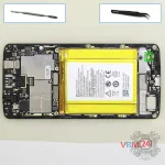 How to disassemble ZTE Axon 7 Mini, Step 9/1