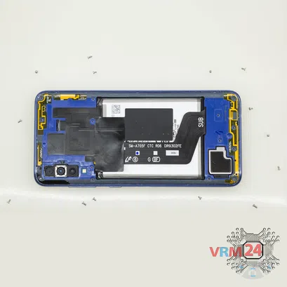 How to disassemble Samsung Galaxy A70 SM-A705, Step 3/2