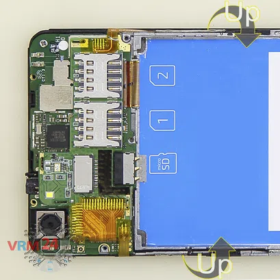 How to disassemble Highscreen Power Ice Evo, Step 8/2