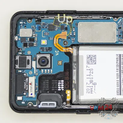 How to disassemble Samsung Galaxy A8 (2018) SM-A530, Step 5/2