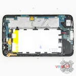 Cómo desmontar Samsung Galaxy Tab 3 7.0'' SM-T211, Paso 2/2