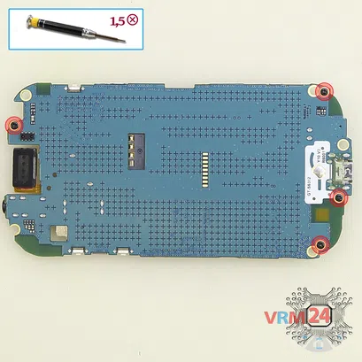 Cómo desmontar Samsung Galaxy Young Duos GT-S6312, Paso 7/1