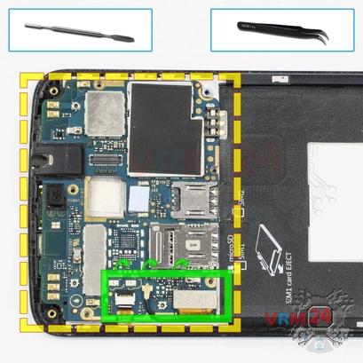How to disassemble Motorola Moto E4 XT1762, Step 13/1