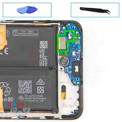How to disassemble Huawei Nova Y91, Step 12/1