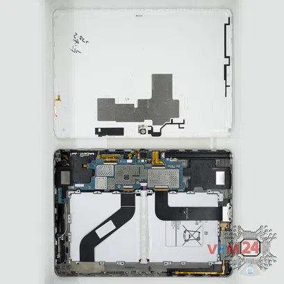 How to disassemble Samsung Galaxy Note Pro 12.2'' SM-P905, Step 2/2