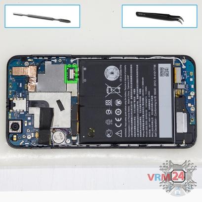 How to disassemble HTC One X9, Step 4/1