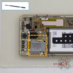 Cómo desmontar Samsung Galaxy A8 Plus (2018) SM-A730, Paso 12/1