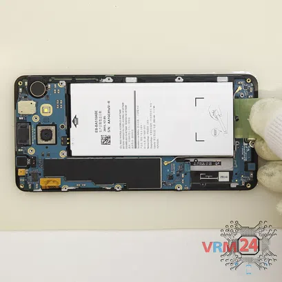 How to disassemble Samsung Galaxy A5 (2016) SM-A510, Step 5/3