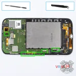 How to disassemble Alcatel OT POP C9 7047D, Step 8/1