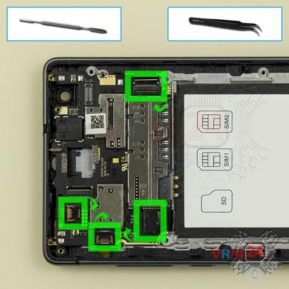 How to disassemble Micromax Canvas 5 Lite Q462, Step 10/1