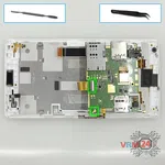 Cómo desmontar Acer Liquid Z150 Z5, Paso 9/1